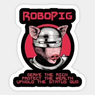 RoboPig Sticker